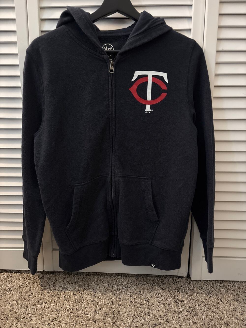 Youth Minnesota Twins Zip Hoodie